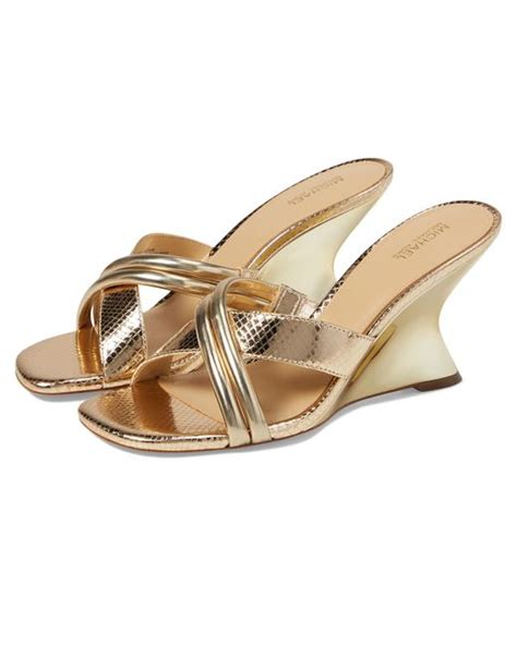 michael kors nadina wedge|Women's MICHAEL Michael Kors Nadina Mule Wedge.